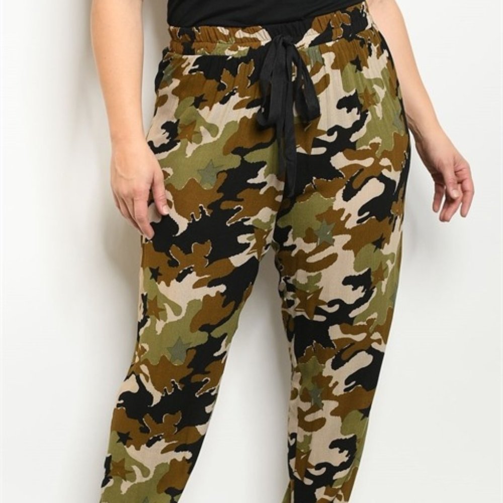 Camo Cutie plus size Pants